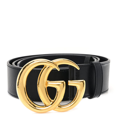 Gucci Calfskin Double G 40mm Belt 90 36 Black 1 of 5