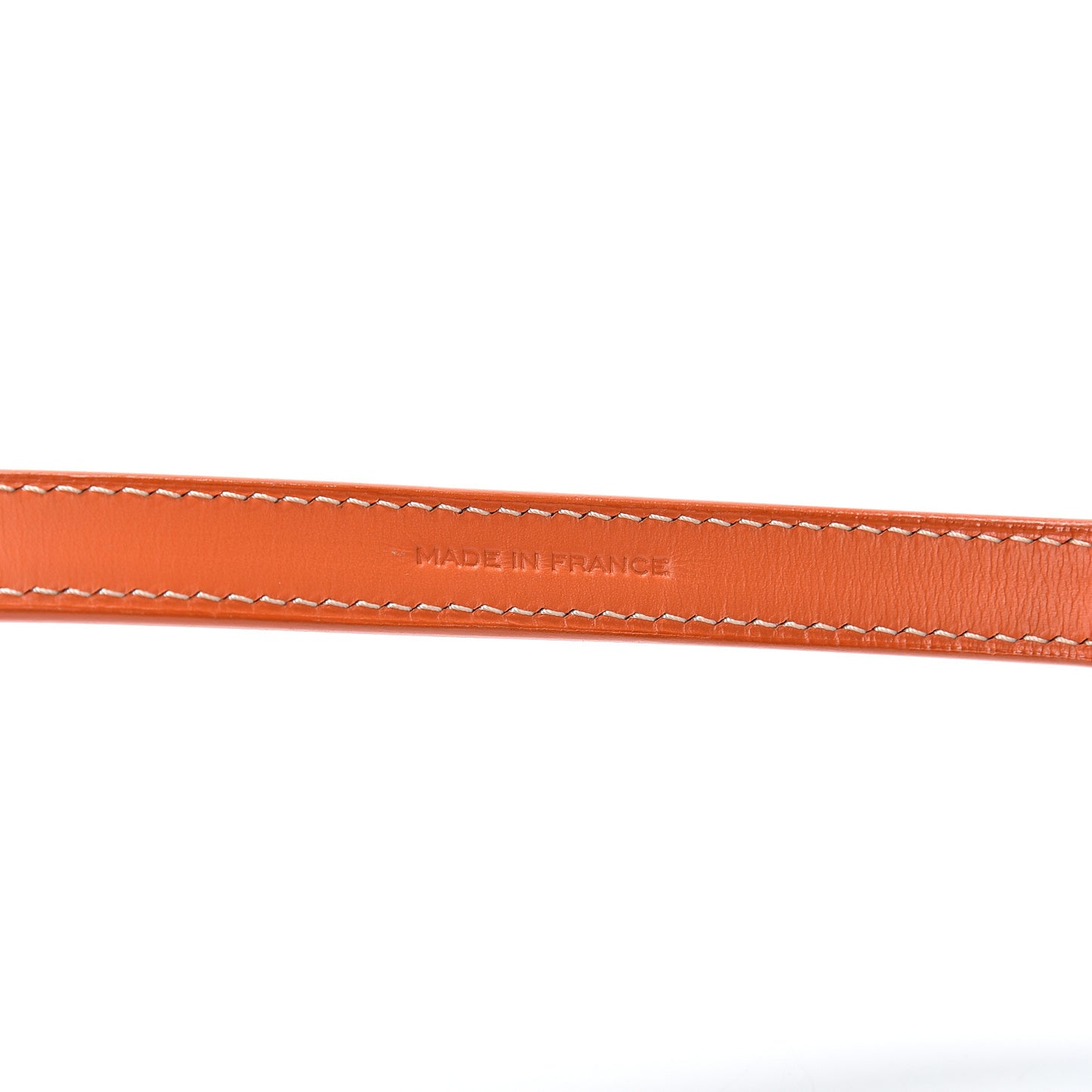 Goyardine Dog Leash Orange