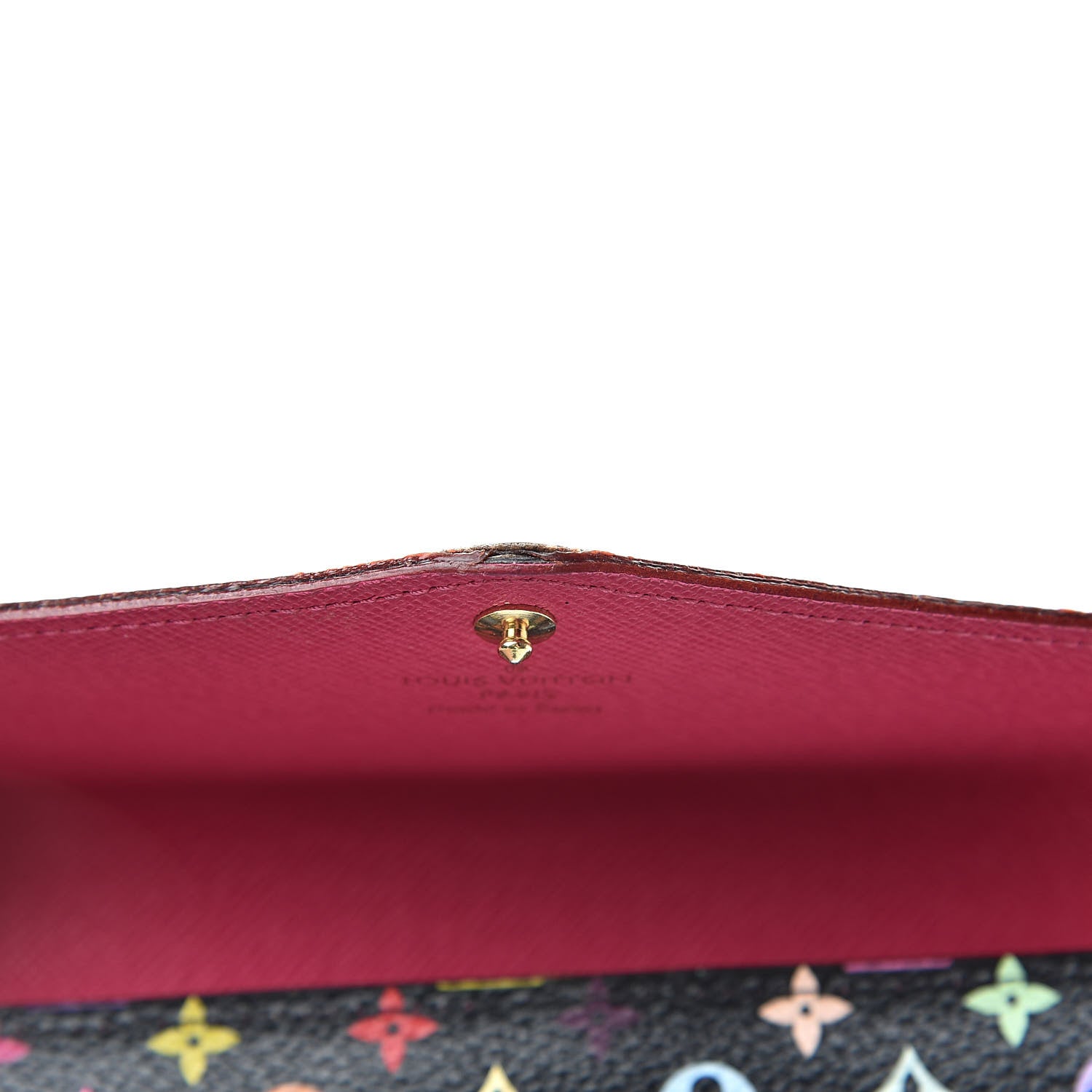 Louis Vuitton Monogram Multicolor Sarah Wallet NM Black Grenade 8 of 10