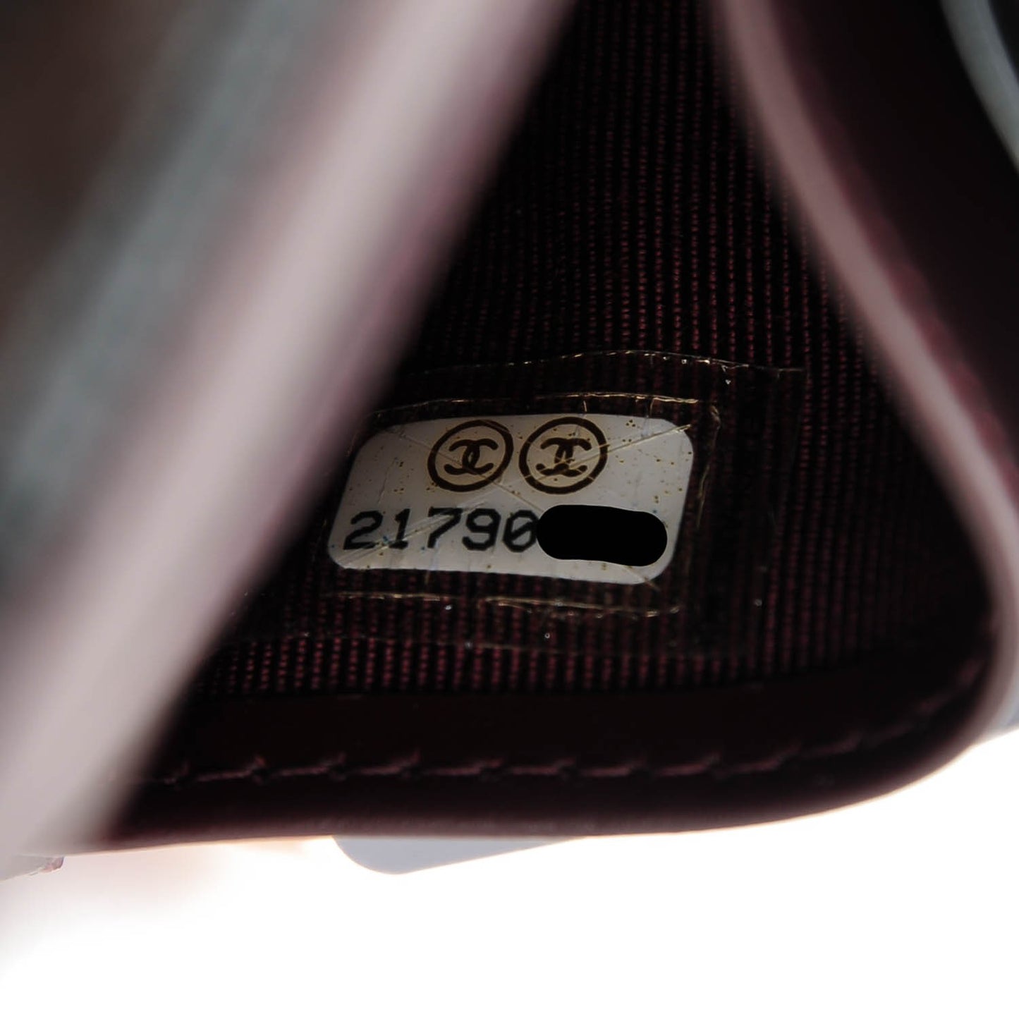 Caviar Quilted Card Holder Wallet Black