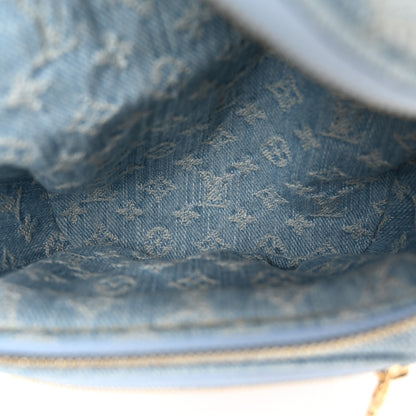 Louis Vuitton Monogram Denim Mini Bumbag Sky Blue 5 of 10