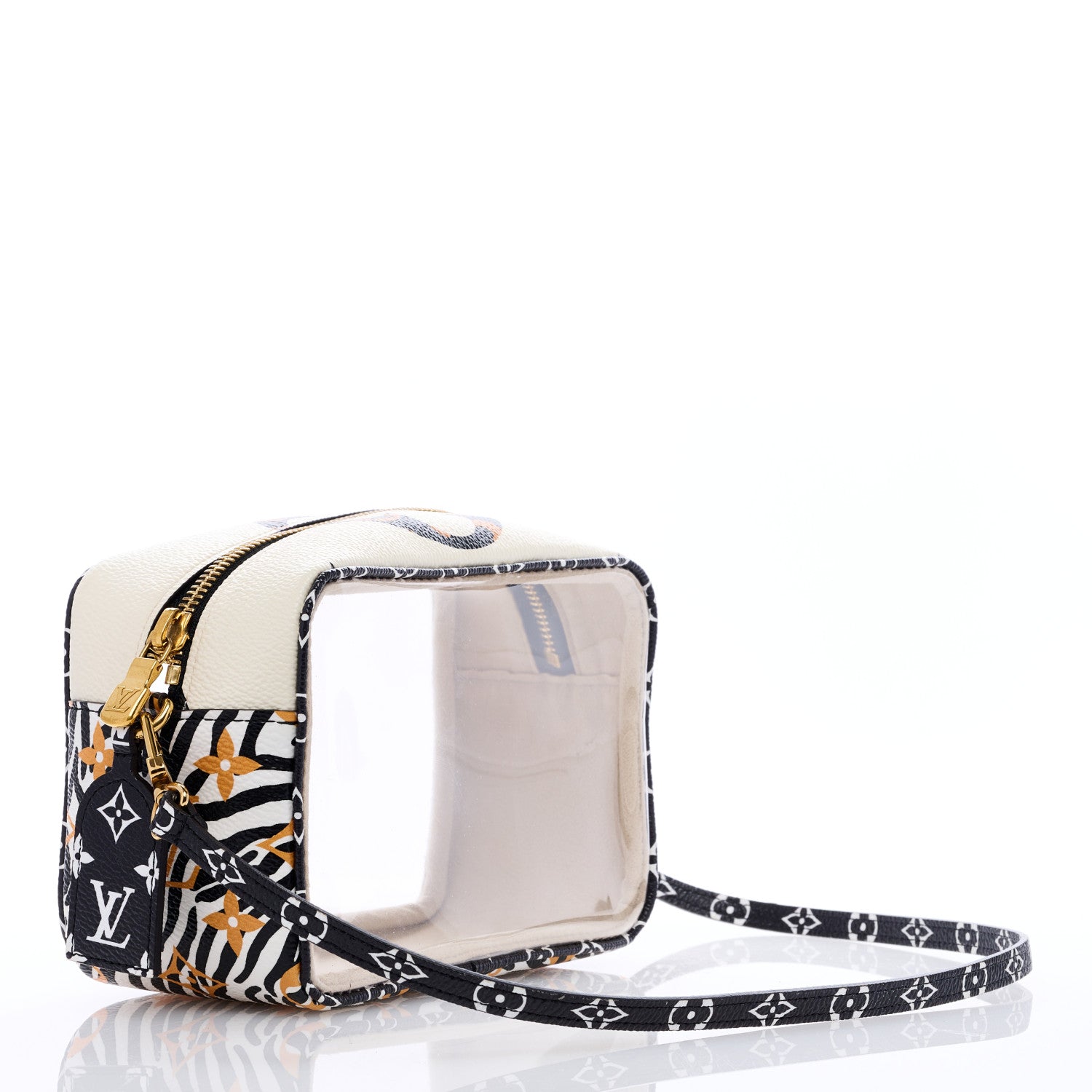 Louis Vuitton Monogram Giant Jungle Beach Pouch Ivory 2 of 8