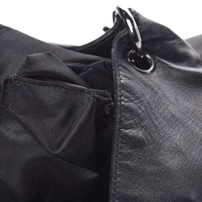 Chanel Lambskin Large Soft and Chain Hobo Black 8 of 13