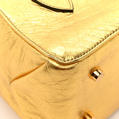 Khaite Metallic Calfskin Small Maeve Bag Gold 12 of 15