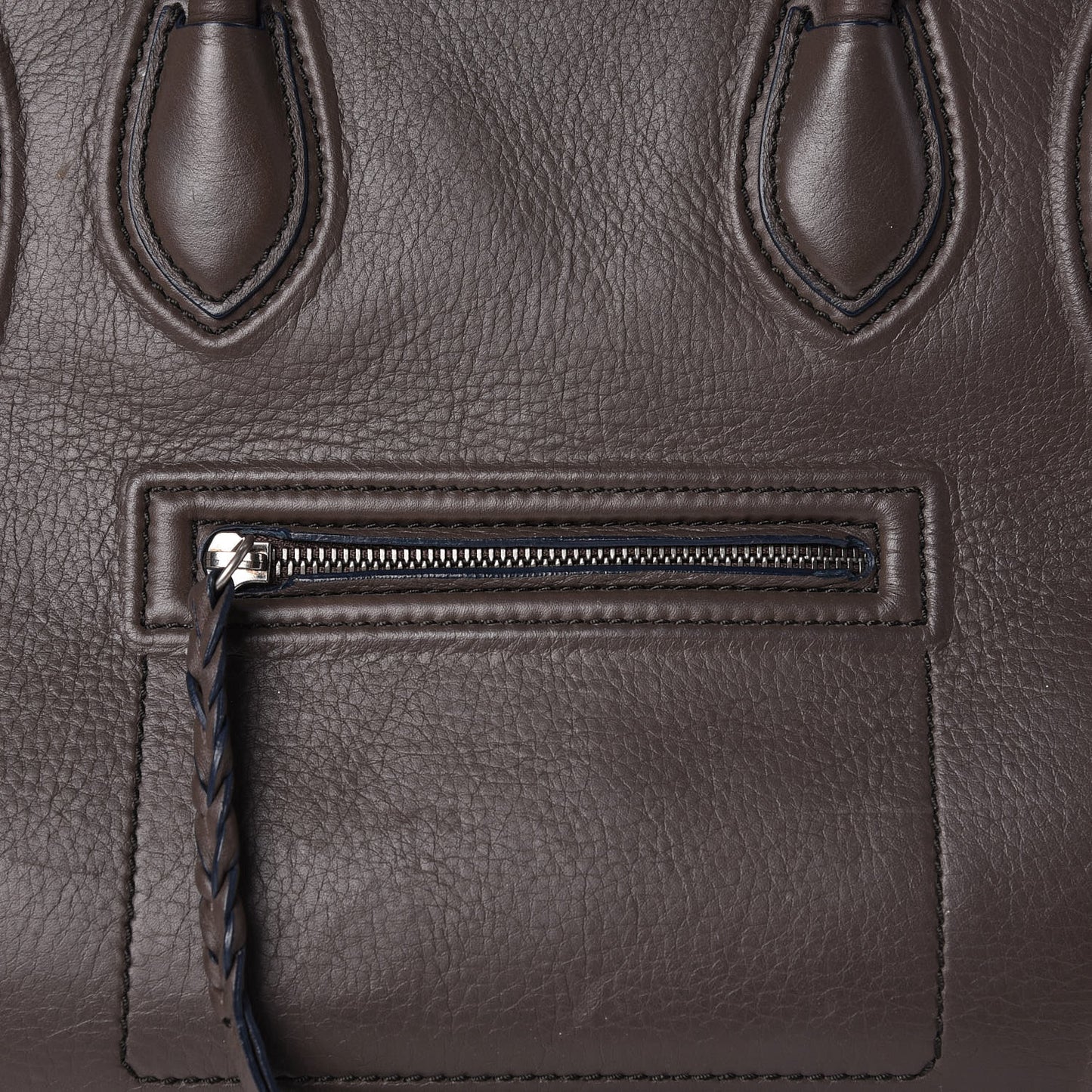 Supple Calfskin Medium Phantom Luggage Anthracite