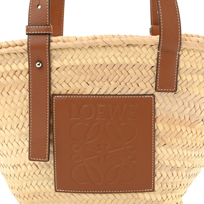Loewe Raffia Basket Tote Bag Natural Tan 7 of 9