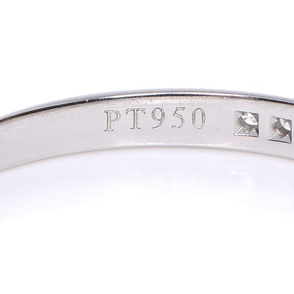 Tiffany Platinum Diamond .17ctw Half Circle Wedding Band Ring 52 6 4 of 5