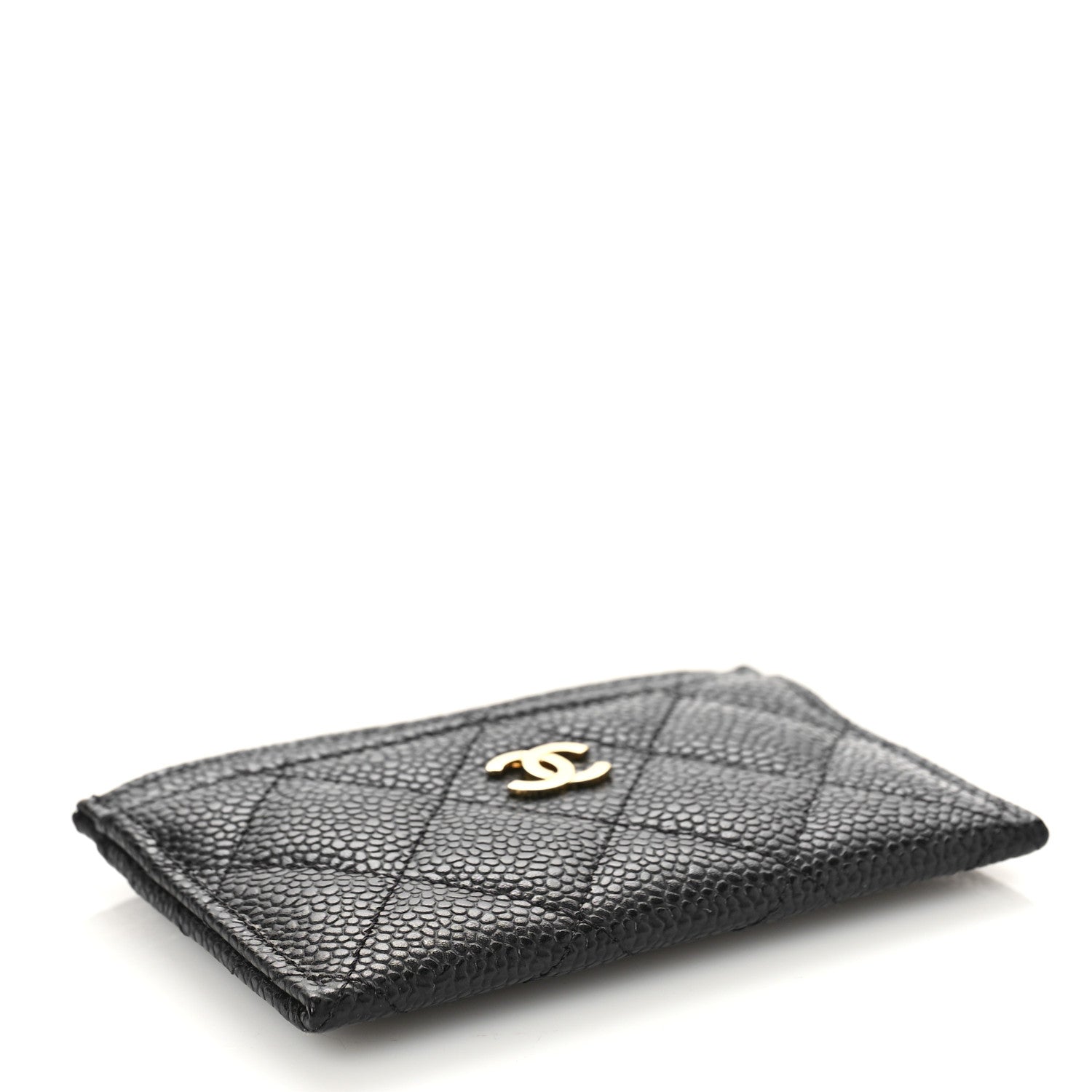 Chanel Caviar Quilted Card Holder Black 4 of 10