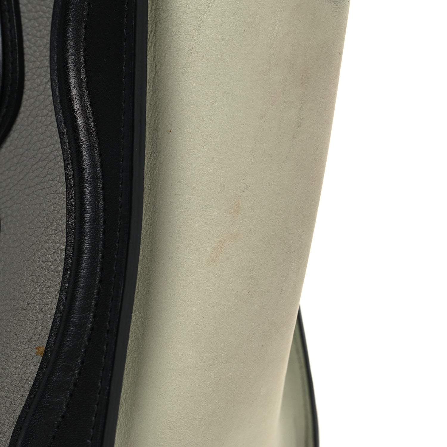 Celine Baby Grained Calfskin Nano Tri-Color Luggage Zinc Almond 12 of 12