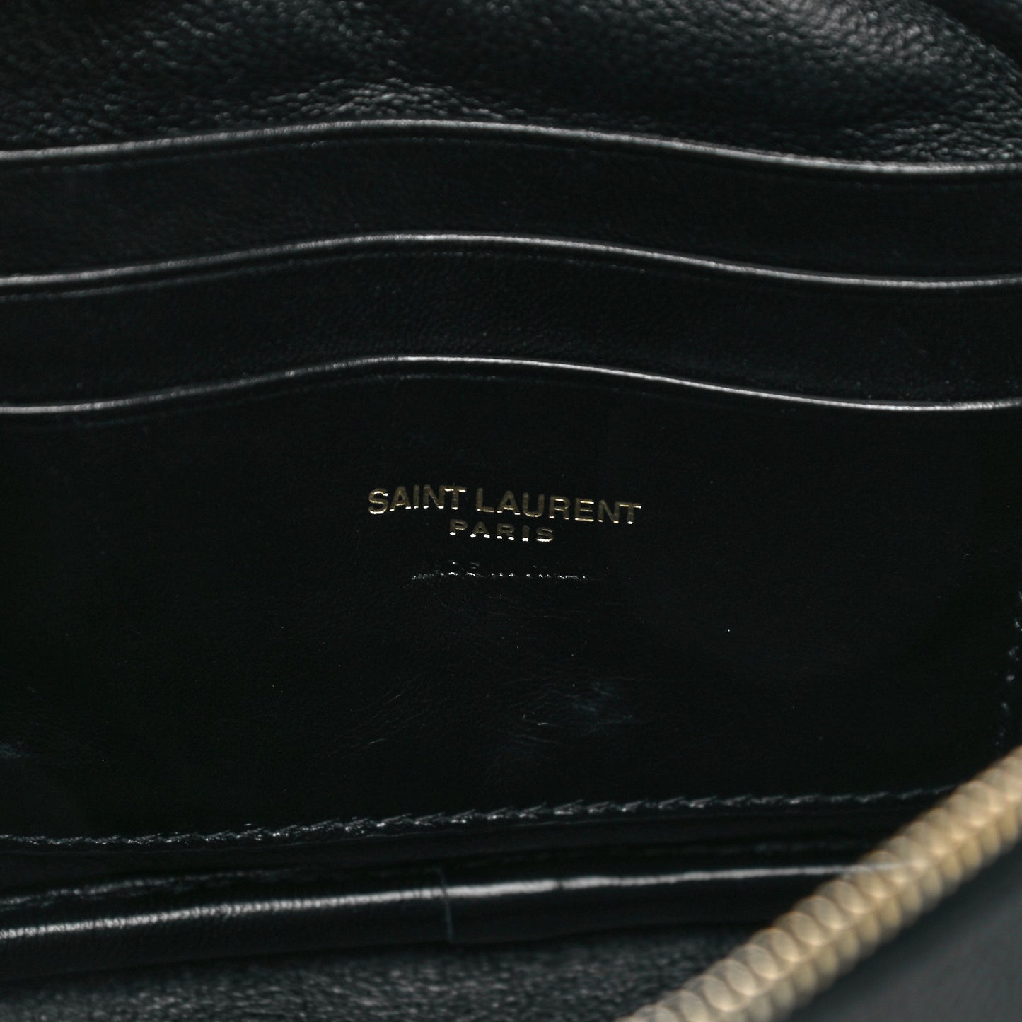 Grain De Poudre Matelasse Monogram Mini Lou Camera Bag Black