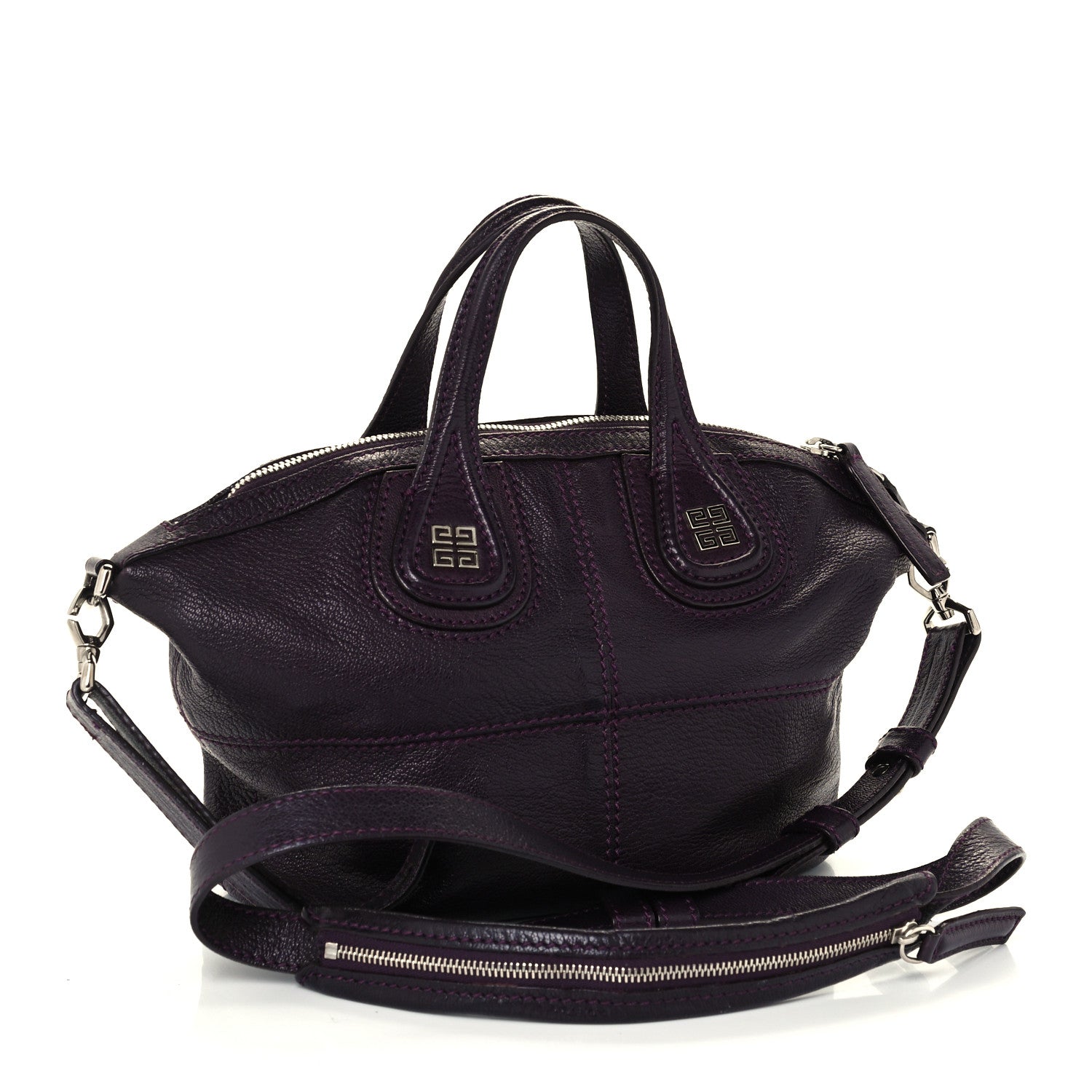 Givenchy Sugar Goatskin Micro Nightingale Purple 3 of 12