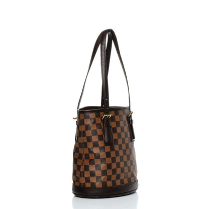 Louis Vuitton Damier Ebene Marais Bucket 23 3 of 6