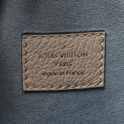 Louis Vuitton Calfskin Lockme Bucket MM Greige 7 of 11