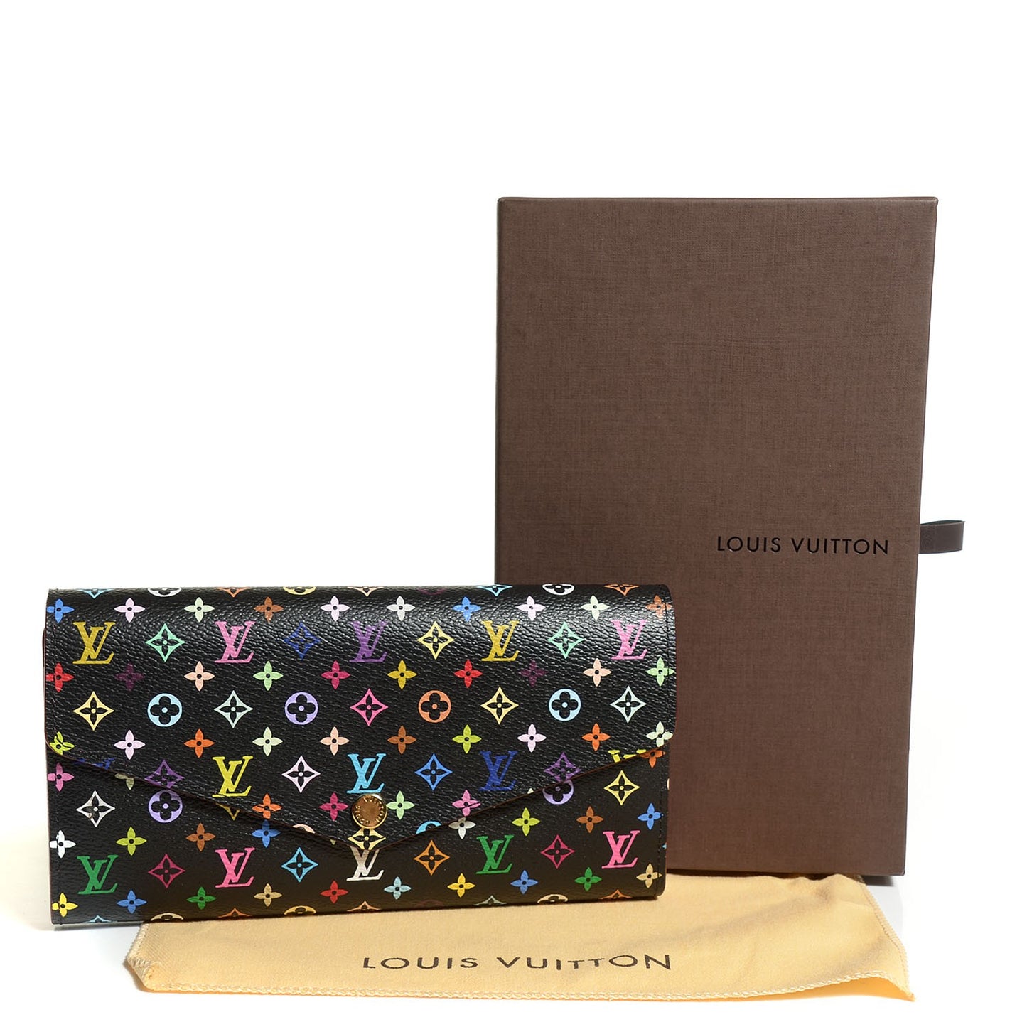 Monogram Multicolor Sarah Wallet NM Black Grenade