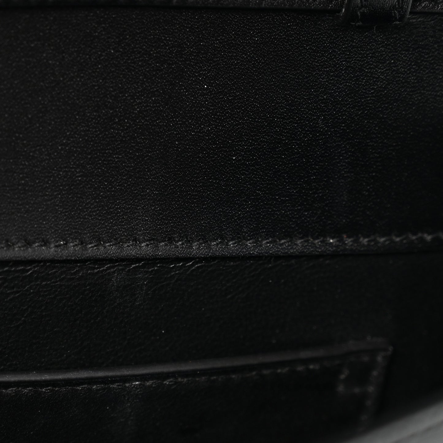 Smooth Calfskin Small Manhattan Shoulder Bag Black