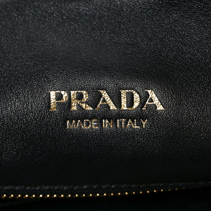 Prada Nappa Quilted Medium Dynamique Tote Black 6 of 9