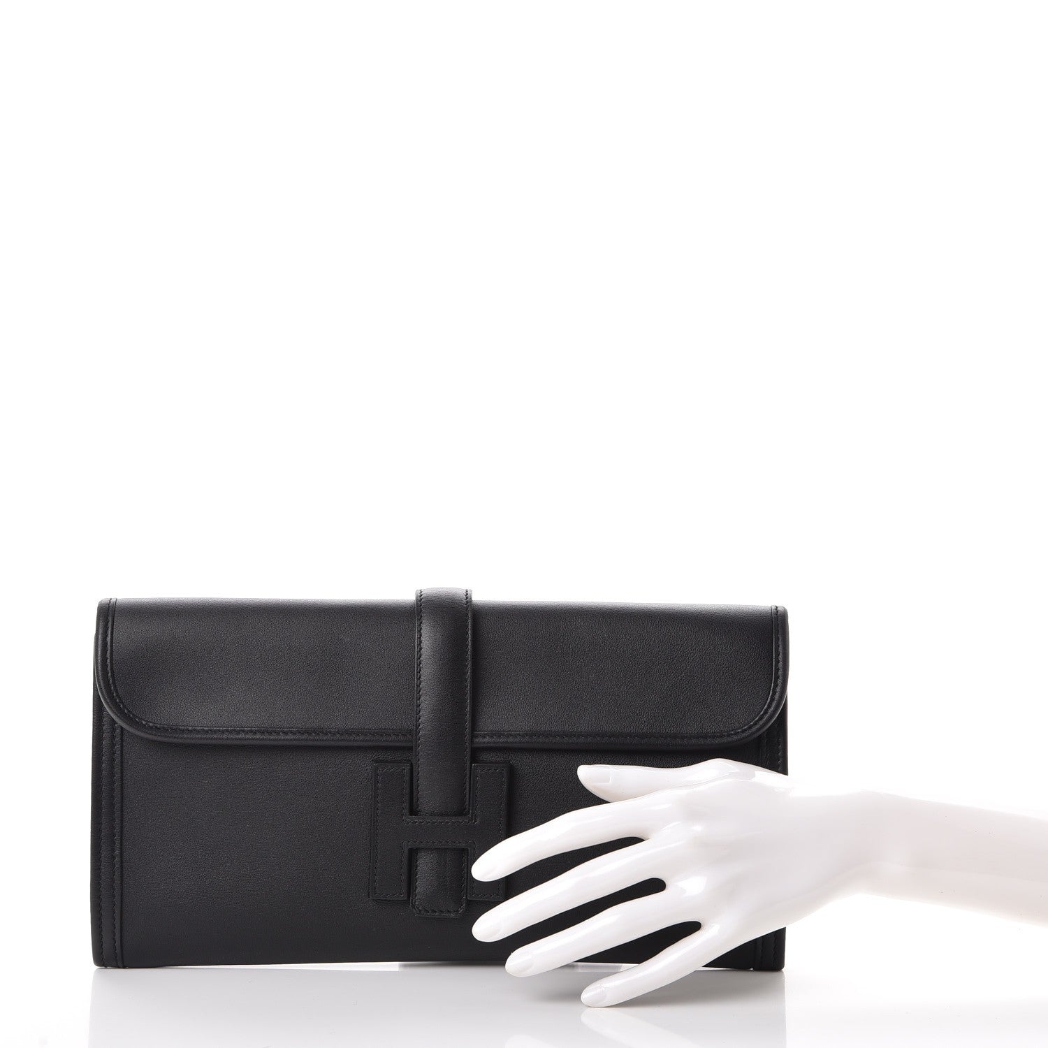 Hermes Swift Jige Elan 29 Clutch Black 2 of 7