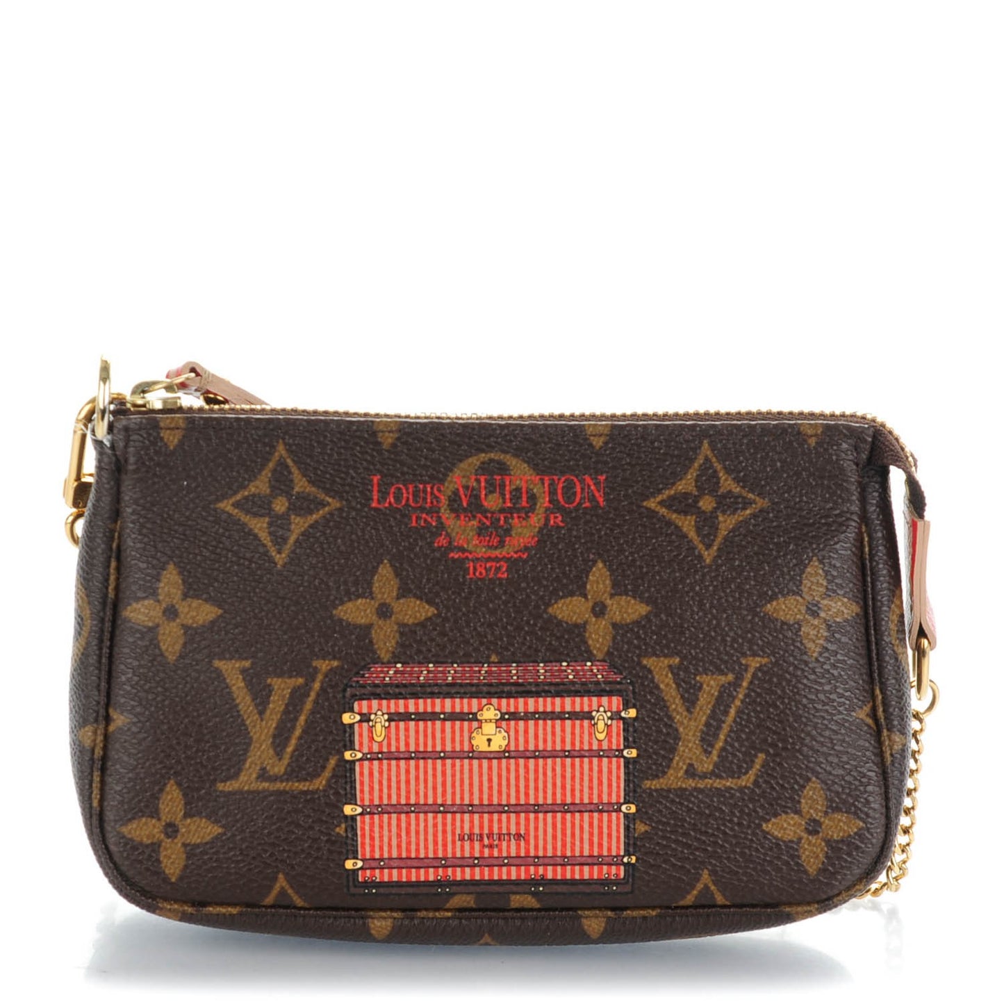 Monogram Trunks and Locks Mini Pochette Accessories
