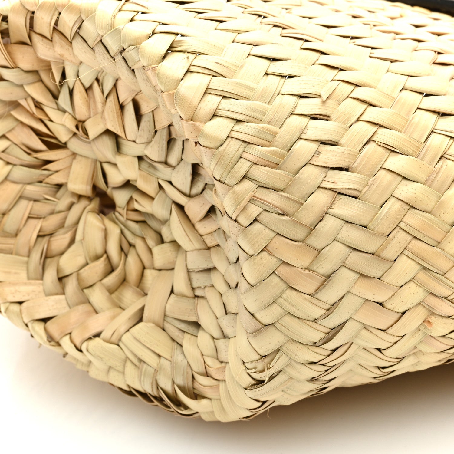Christian Louboutin Woven Straw Small Loubishore Tote Beige 8 of 8