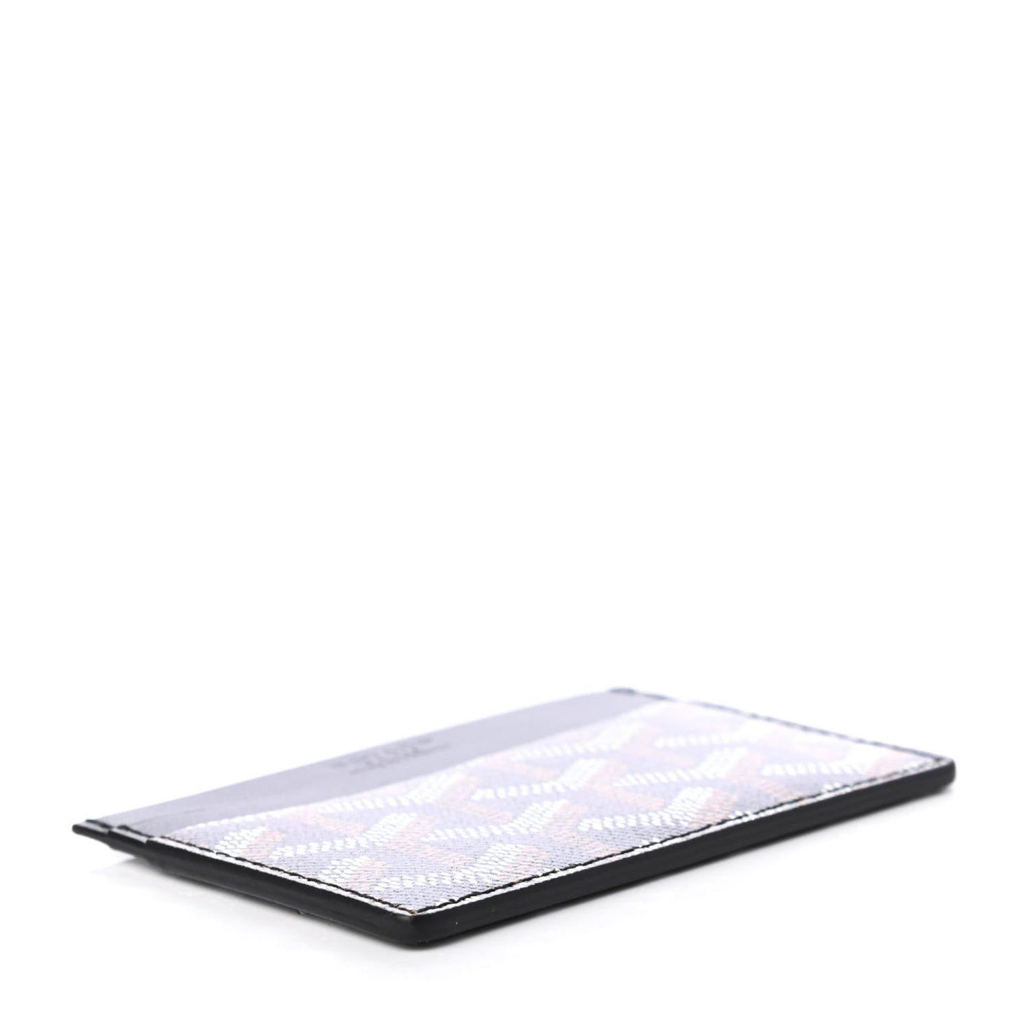 Goyardine Saint Sulpice Card Holder Black