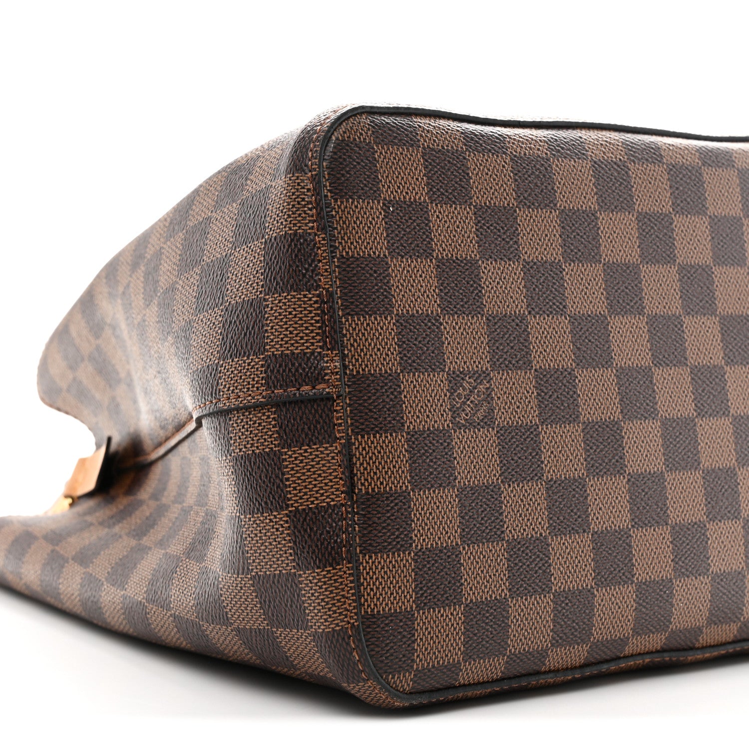 Louis Vuitton Damier Ebene Neonoe MM Safran 9 of 11