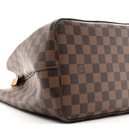Louis Vuitton Damier Ebene Neonoe MM Safran 9 of 11