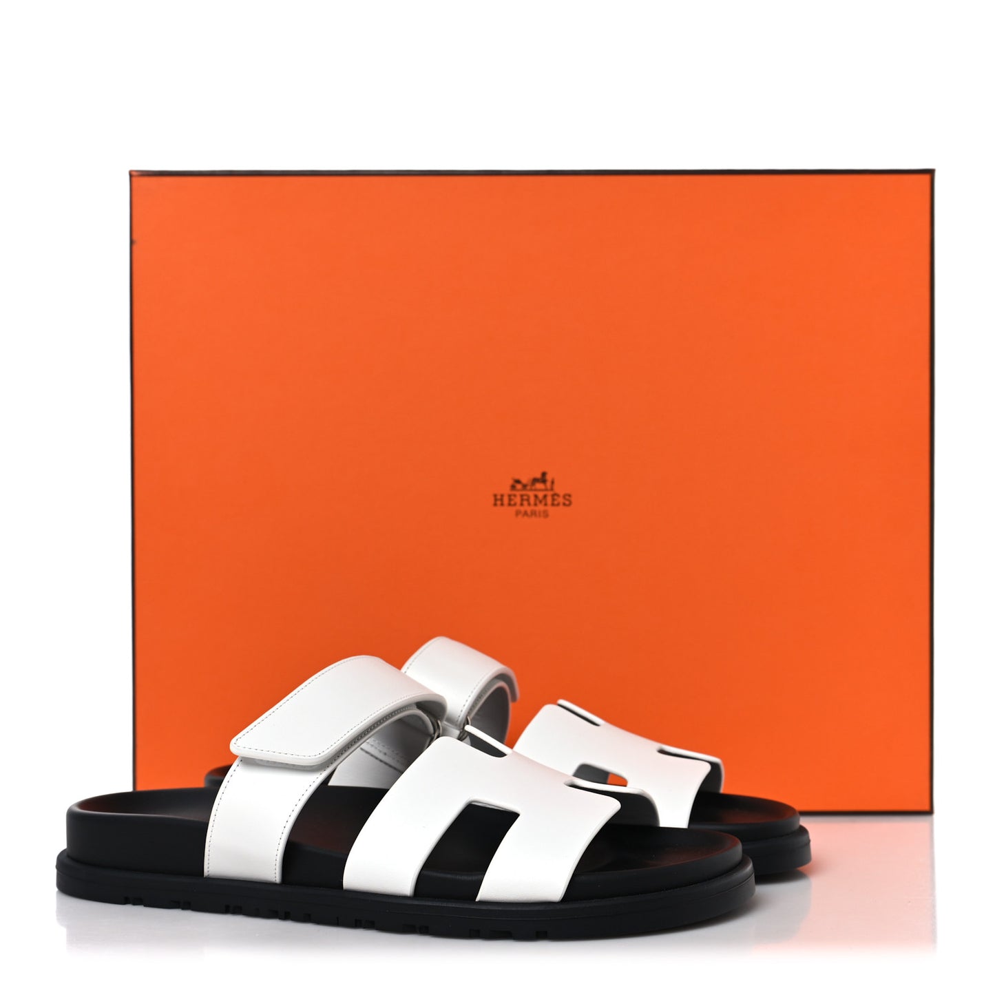 Calfskin Womens Chypre Sandals 37 White