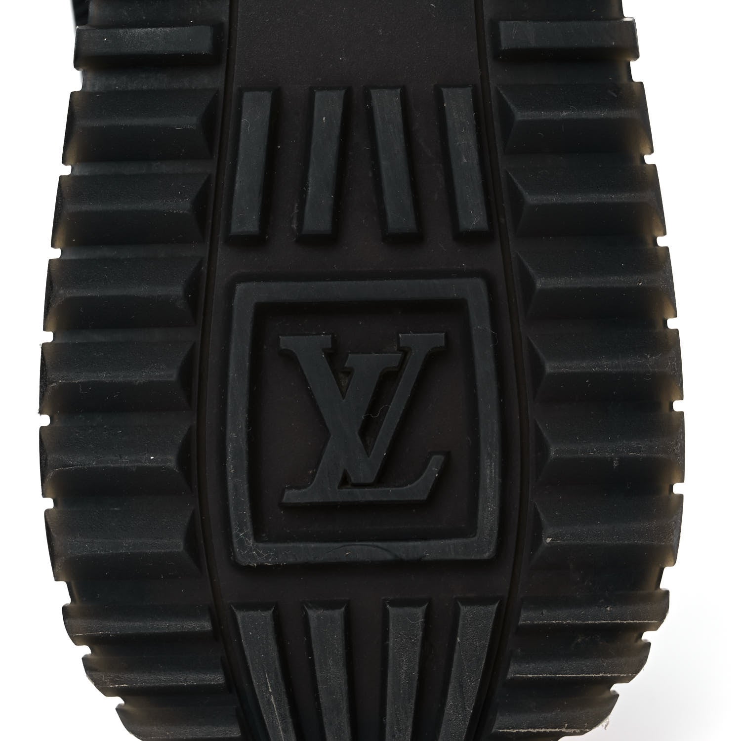 Louis Vuitton Suede Monogram Run Away Sneakers 36 Black 7 of 10