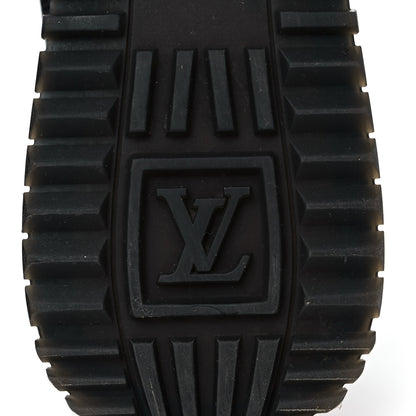 Louis Vuitton Suede Monogram Run Away Sneakers 36 Black 7 of 10