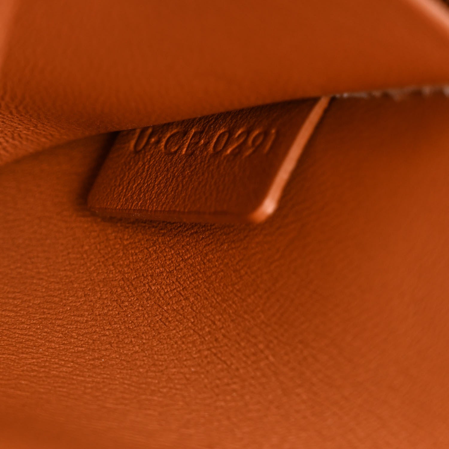 Celine Natural Calfskin Triomphe Shoulder Bag Tan 9 of 13