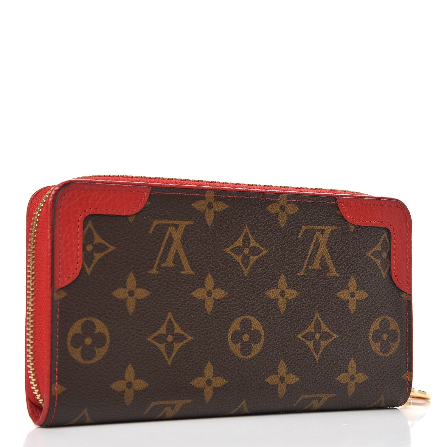 Louis Vuitton Monogram Retiro Zippy Wallet Cherry 3 of 7