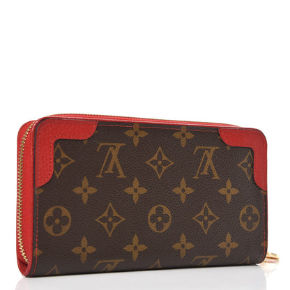 Louis Vuitton Monogram Retiro Zippy Wallet Cherry 3 of 7