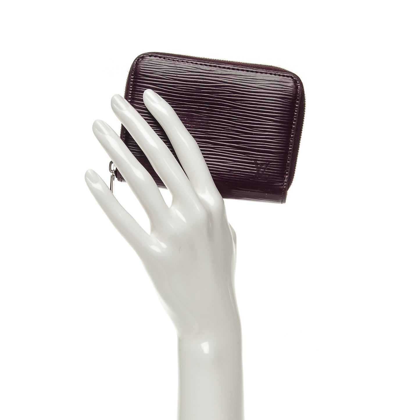 Epi Zippy Coin Purse Cassis