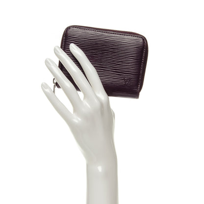 Louis Vuitton Epi Zippy Coin Purse Cassis 2 of 10