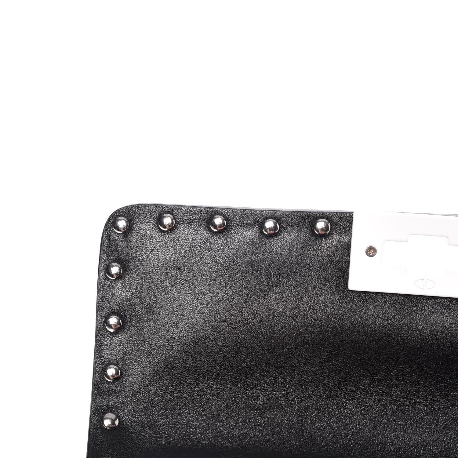 Valentino Garavani Lambskin Small Free Rockstud Spike Shoulder Bag Black 9 of 9