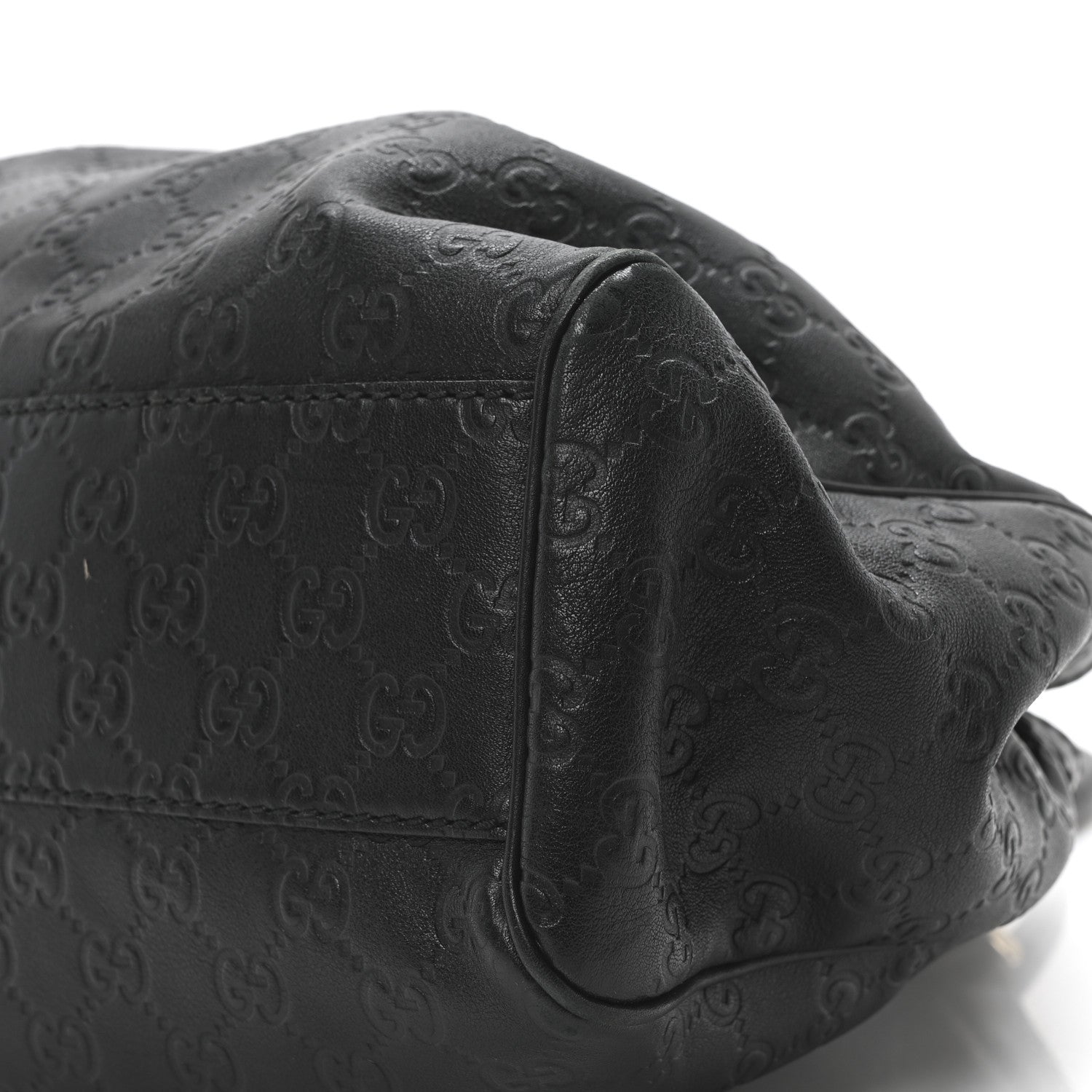 Gucci Guccissima Medium Sukey Tote Black 10 of 10