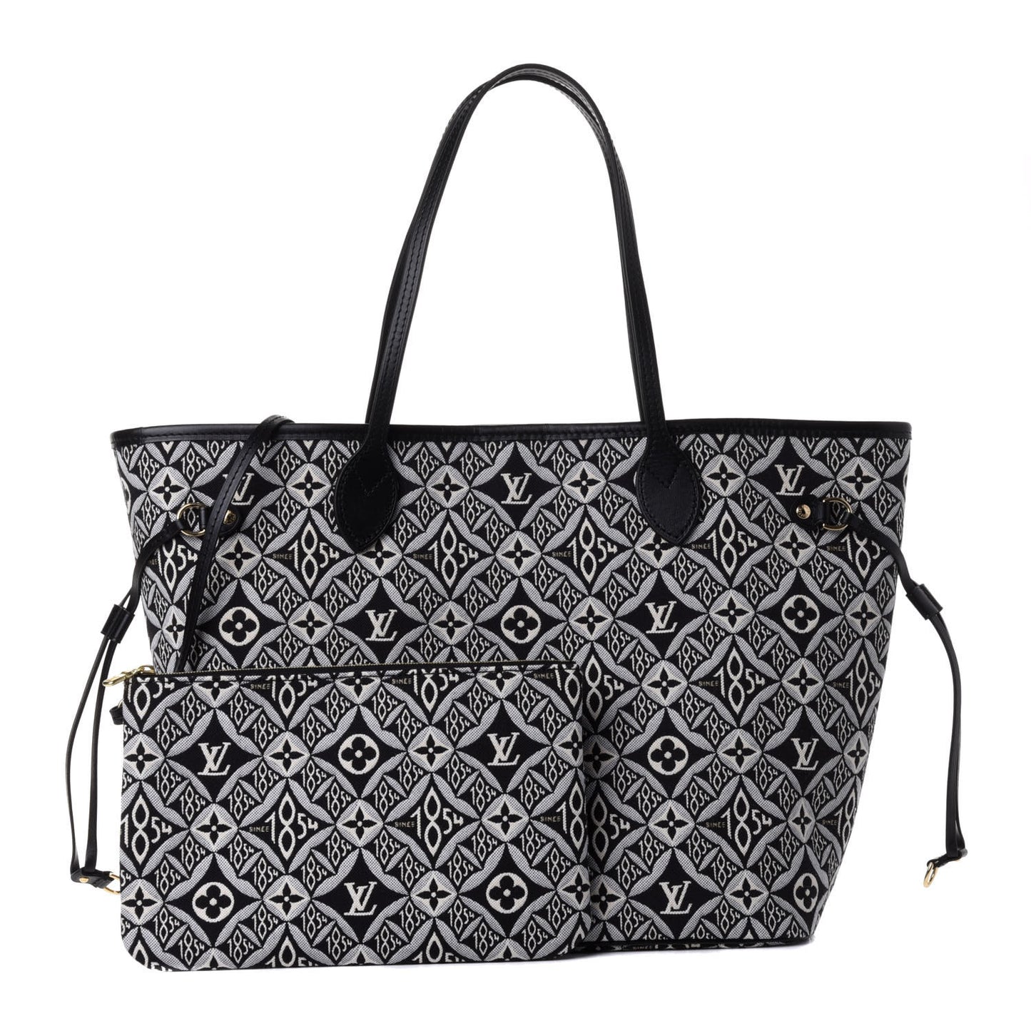 Jacquard Since 1854 Neverfull MM Grey
