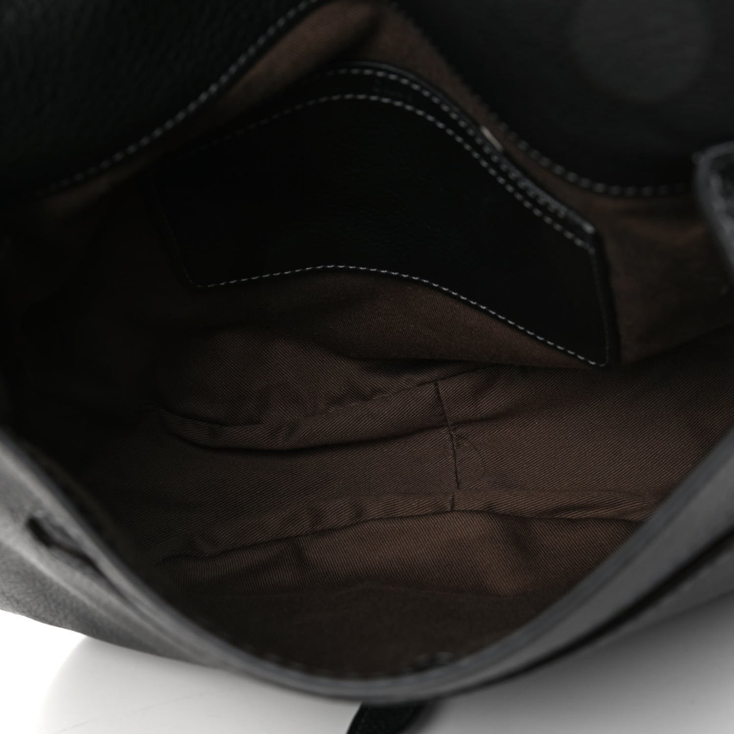 Calfskin Medium Marcie Round Crossbody Bag Black