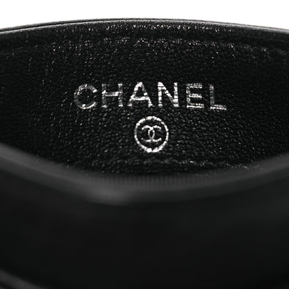 Chanel Lambskin Quilted Card Holder So Black 8 of 13