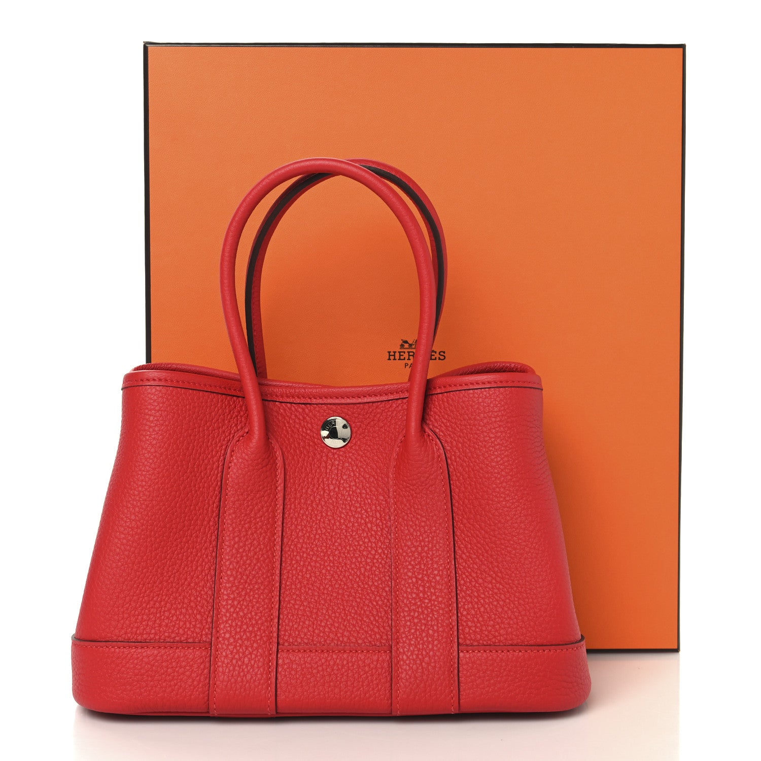 Hermes Togo Neo Garden 23 Rouge Radieux 10 of 10