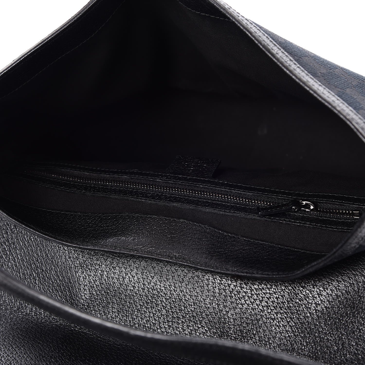 Gucci Monogram Large Treasure Flap Black 5 of 13