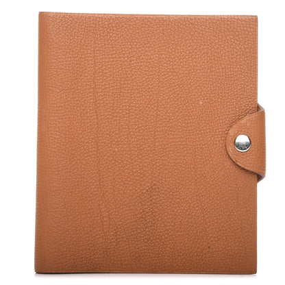 Hermes Togo Ulysse PM Agenda Cover Gold 1 of 9