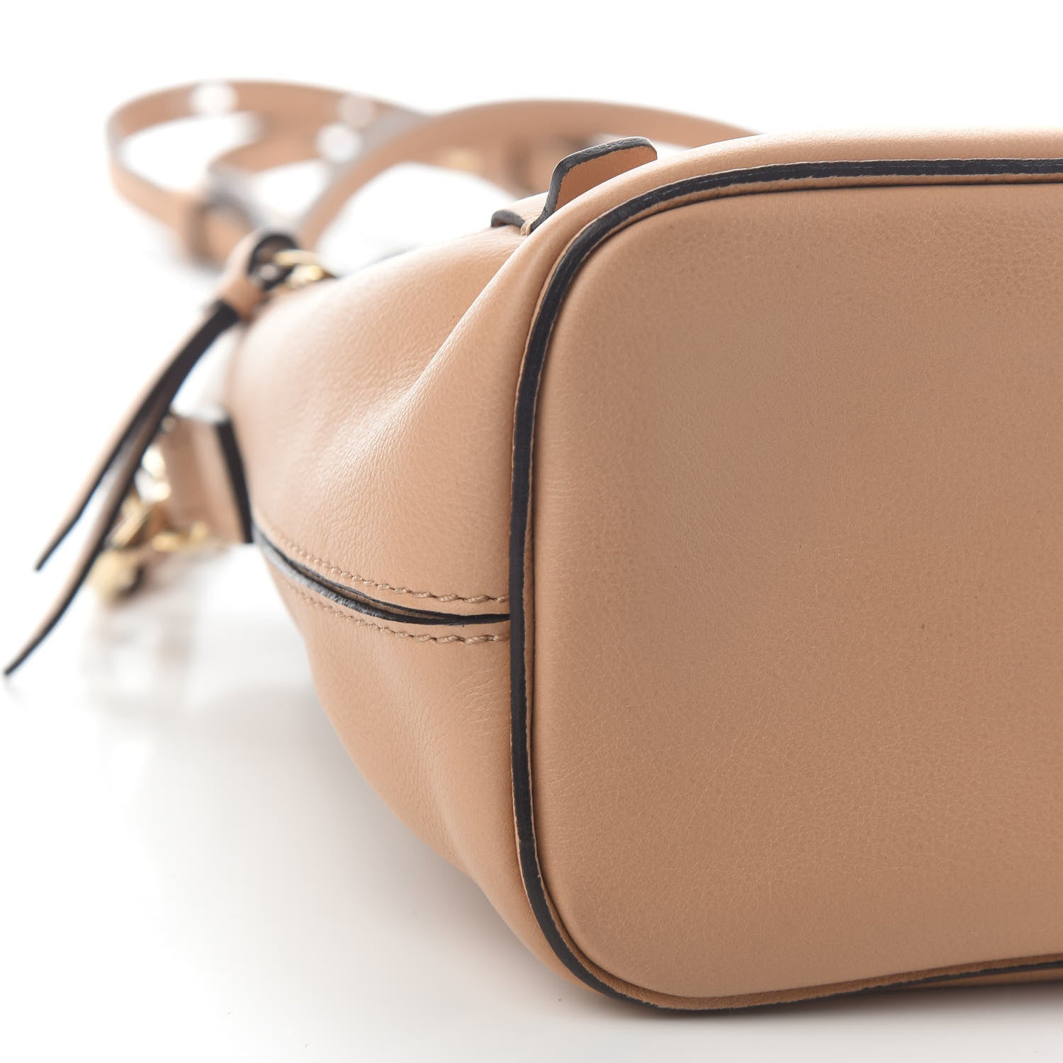 Chloe Suede Calfskin Mini Faye Backpack Blush Nude 8 of 9
