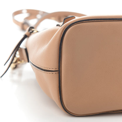 Chloe Suede Calfskin Mini Faye Backpack Blush Nude 8 of 9