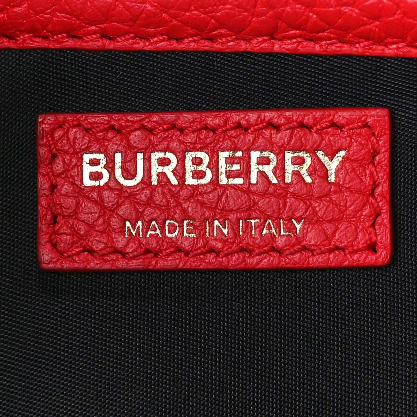 Calfskin Monogram Embossed Elongated Camera Bag Red