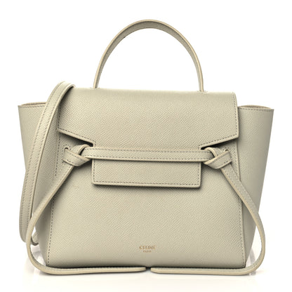 Celine Grained Calfskin Nano Belt Bag Jade 1 of 7