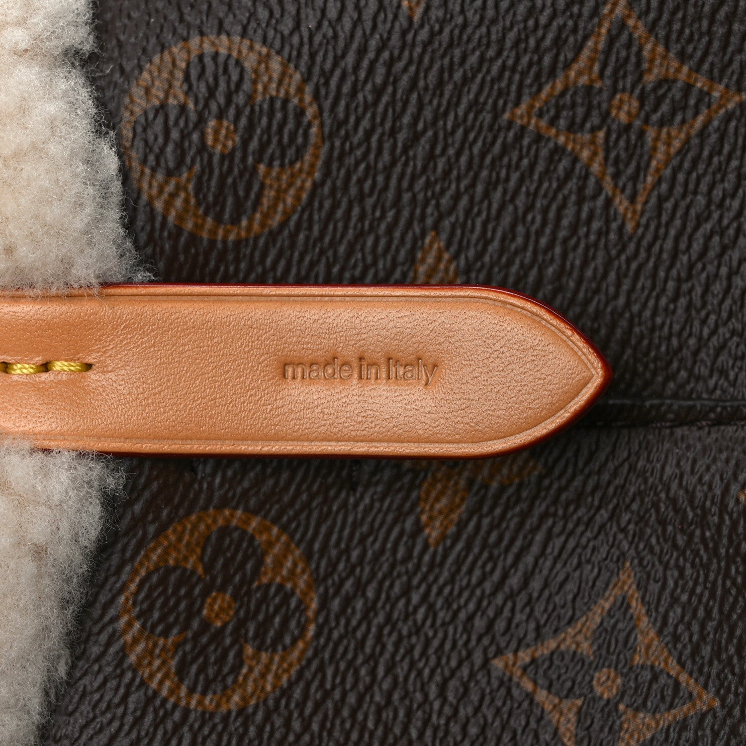 Louis Vuitton Monogram Shearling Cozygram Neonoe BB 7 of 10
