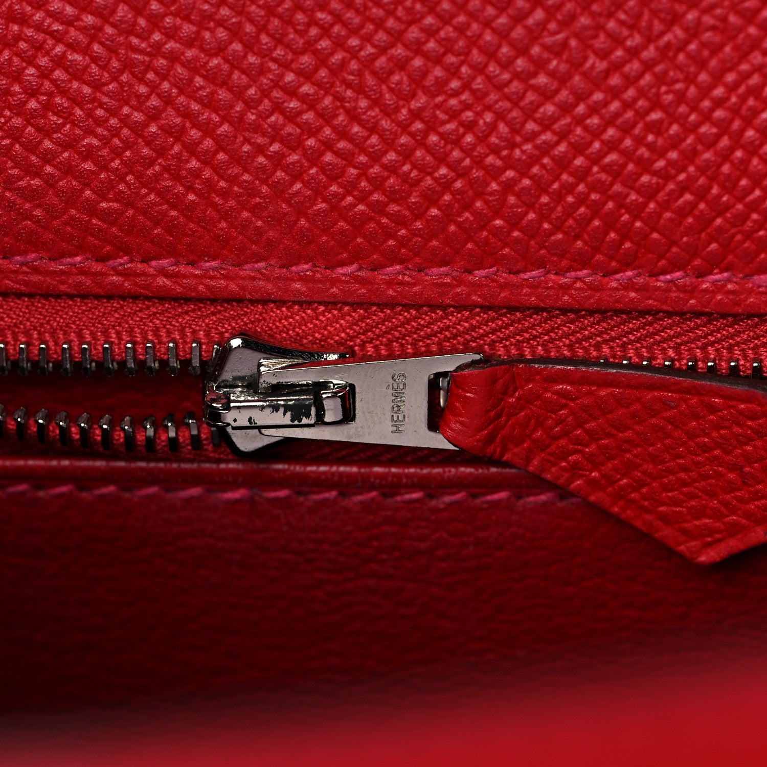 Hermes Epsom Kelly Sellier 32 Rouge Casaque 31 of 45