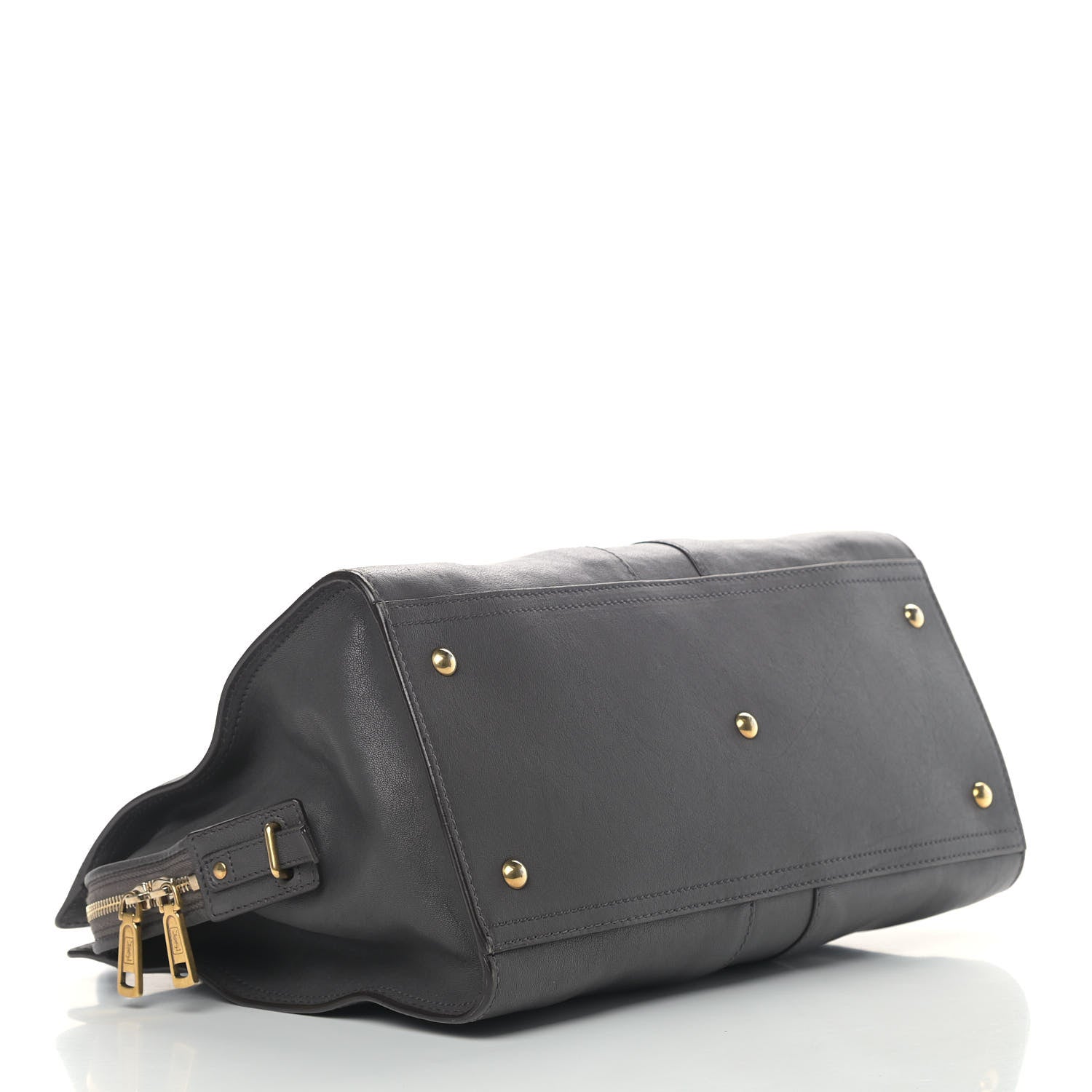 Saint Laurent Sheepskin Medium Cabas ChYc Grey 3 of 7
