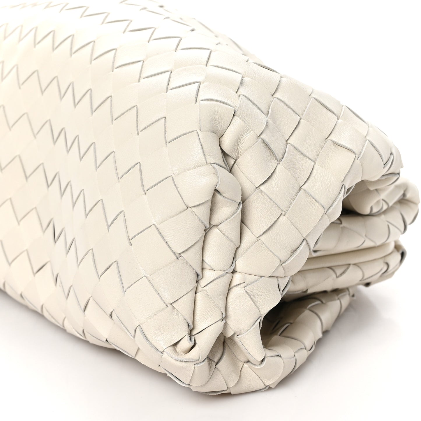 Nappa Maxi Intrecciato The Pouch Oversized Clutch Plaster